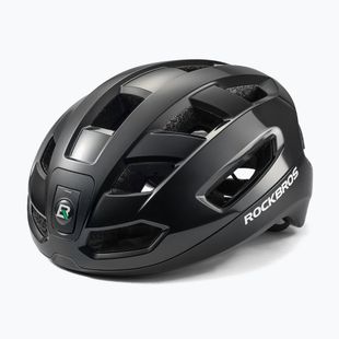 Шолом велосипедний Rockbros 100036001 With Remote Control and Warning Light black
