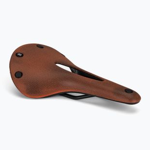 Сідло велосипедне Brooks England C17 Carved orange