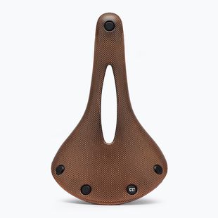 Сідло велосипедне Brooks England C17 Carved orange