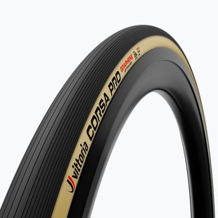 Шина велосипедна Vittoria Corsa Pro G2.0 TLR 700 x 30C чорний/бежевий