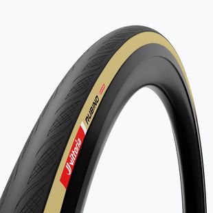 Шина велосипедна Vittoria Rubino V G2.0 700 x 28C чорний/бежевий