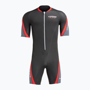 Чоловічий гідрокостюм для плавання Cressi Playa Shorty 2.5 mm black/red