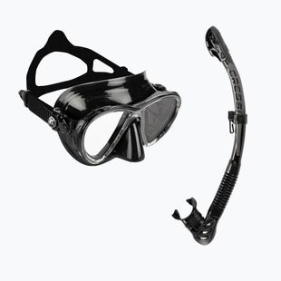 Набір для дайвінгу Cressi Big Eyes Evolution + Alpha Ultra Dry black/black