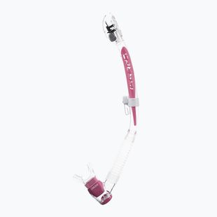 Трубка для дайвінгу Cressi Itaca Ultra Dry clear/pink