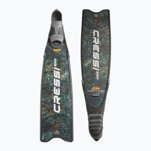 Ласти для пірнання Cressi Gara Turbo Carbon green camo