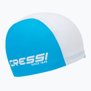 Шапочка для плавання дитяча Cressi Tago azure/white