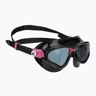 Маска для плавання Cressi Cobra black/black/pink smoked