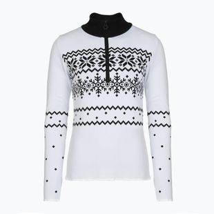Кофта термічна жіноча Newland Groenlandia Half Zip white/black