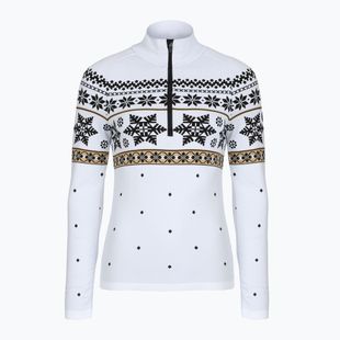 Кофта термічна жіноча Newland Isalind Half Zip white/black