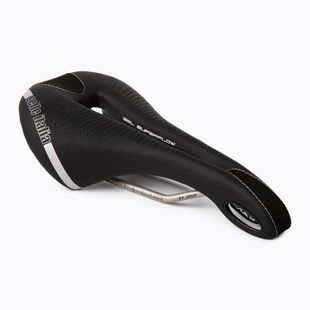 Сідло для велосипеда  Selle Italia MAX FLITE GEL SUPERFLOW л TI 316 чорне SIT-024H901IKC002