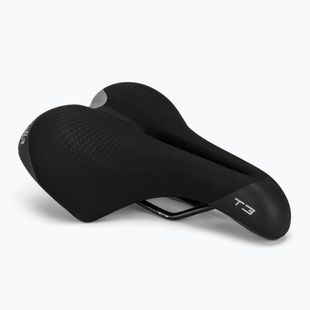 Сідло велосипедне Selle Italia Sportouring T 3 Flow, Fec Alloy Rail, Soft-Tek, Light Gel black