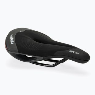 Велосипедне сідло Selle Italia Sportouring ST 7 Superflow, Fec Alloy Rail, Soft-Tek, Light Gel black