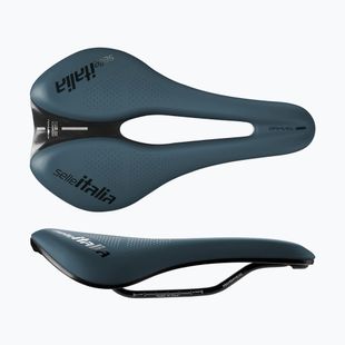 Сідло велосипедне Selle Italia Novus Boost Evo Gravel TM Superflow, Manganese Rail, Soft-Trek blue
