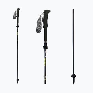 Палиці для скандинавської ходьби GABEL Carbon Feather XTS чорний