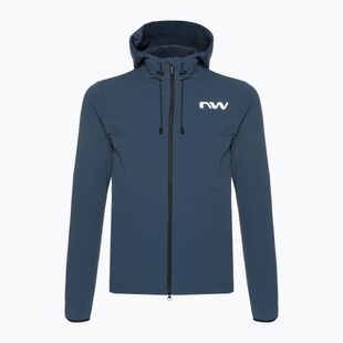 Чоловіча велосипедна куртка Northwave Rampage Lightshell темно-синього кольору
