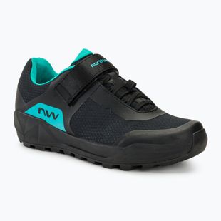 Кросівки велосипедні МТВ жіночі Northwave Escape Evo 2 black/turquoise