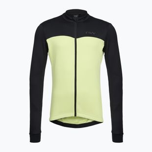 Кофта велосипедна чоловіча Northwave Force 2 Jersey FZ cool matcha/black