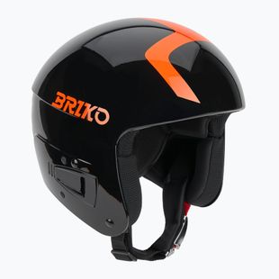 Шолом гірськолижний дитячий Briko Vulcano FIS 6.8 JR shiny black/orange