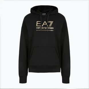 Кофта чоловіча EA7 Emporio Armani Train Visibility Hoodie black/gold