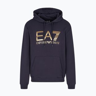 Кофта чоловіча EA7 Emporio Armani Train Logo Series Big Logo Hoodie armani blue