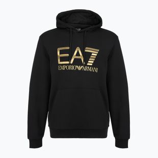 Кофта чоловіча EA7 Emporio Armani Train Logo Series Big Logo Hoodie black