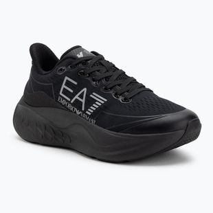 Кросівки EA7 Emporio Armani Wave Cracking full black / silver