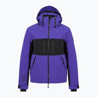 Куртка гірськолижна чоловіча EA7 Emporio Armani Ski Kitzbuhel Protectum7 Colorblock clematis blue