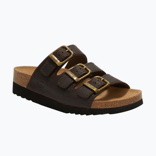 Жіночі шльопанці Scholl Rio Wedge Ad Med dark brown