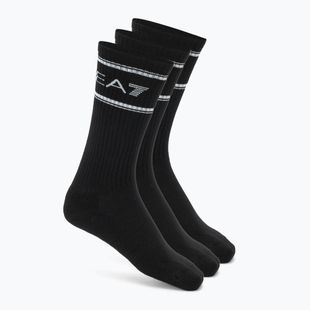 Шкарпетки EA7 Emporio Armani Train Socks Sponge 3 пари black / black / black