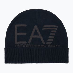 Шапка зимова EA7 Emporio Armani Mountain Visibility Beanie asphalt / black