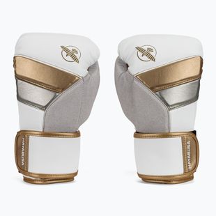 Рукавиці боксерські Hayabusa T3 white/gold