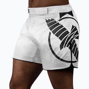 Шорти для тренувань чоловічі Hayabusa Icon Mid-Thigh MMA white/black