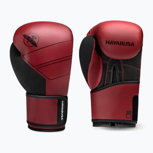 Рукаваці боксерські Hayabusa S4 Leather red