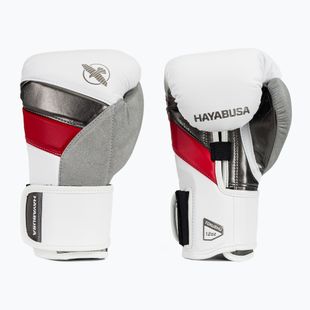 Рукавиці боксерські Hayabusa T3 white/red