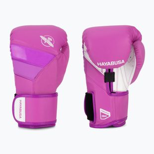 Рукавиці боксерські Hayabusa T3 Neon neon purple