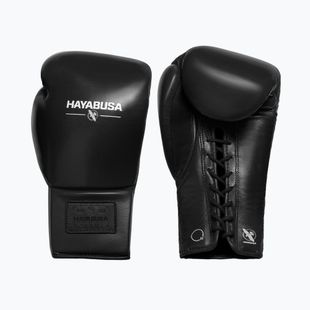 Рукавиці боксерські Hayabusa Pro Traditional Horse Hair Lace-Up black