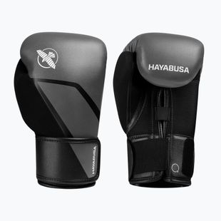 Рукавиці боксерські Hayabusa E1 Boxing grey/black
