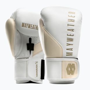 Рукавиці боксерські Hayabusa Mayweather Champ white/gold