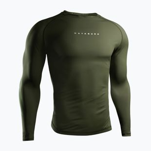 Чоловіча рашгард з довгим рукавом Hayabusa Core Rash Guard green