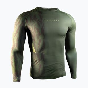 Чоловіча рашгард з довгим рукавом Hayabusa Apex Rash Guard green