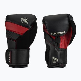 Рукавиці боксерські Hayabusa T3 black/red