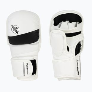 Рукавиці греплінгові Hayabusa T3 Hybrid white/black