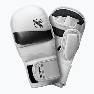 Рукавиці греплінгові Hayabusa T3 Hybrid white/black