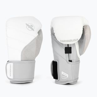 Рукавиці боксерські Hayabusa T3 white/grey