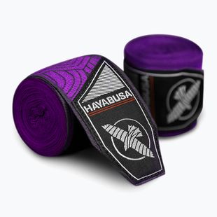 Боксерські бинти Hayabusa Perfect Stretch Printed 450 см фіолетовий лотос