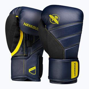 Рукавиці боксерські Hayabusa T3 navy/yellow