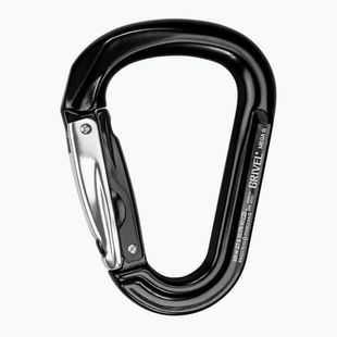 Карабін Grivel Mega K6G Twin Gate black/black