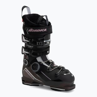 Черевики лижні жіночі Nordica Sportmachine 3 95 W BOA GW black/purple irid./white