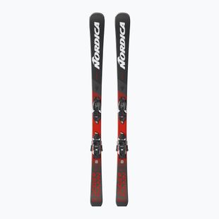 Лижі гірські дитячі Nordica Doberman Combi Pro S + Кріплення J7.0 FDT anthrazite/red