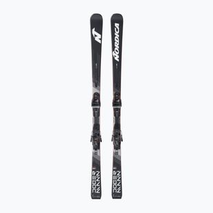 Лижі гірські + кріплення Nordica Doberman Multigara DC + Comp 13 FDT black/white
